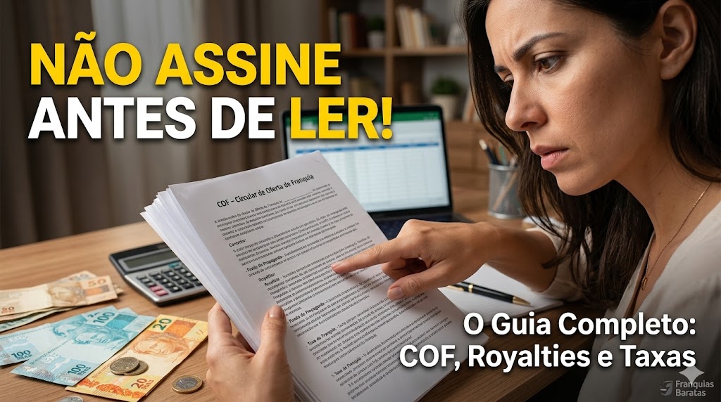 COF, Royalties e Taxa de Franquia: Tudo que Você Precisa Entender Antes de Assinar